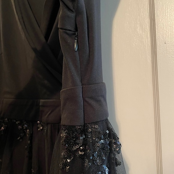 Black Sparkle Dress - Picture 3 of 4